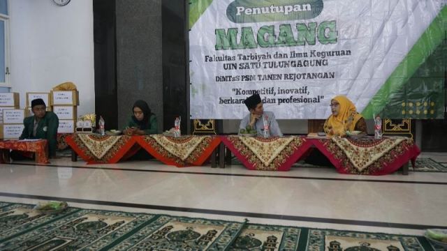 Penutupan Magang 2 UIN SATU 2022 dan Pembagian Hadiah Classmeeting MTs PSM Tanen 