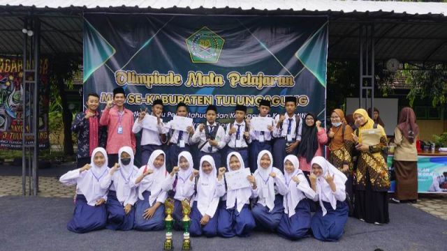 Mantab, MTs PSM Tanen Berhasil Meraih Juara di Olimpiade Mata Pelajaran se Kabupaten Tulungagung