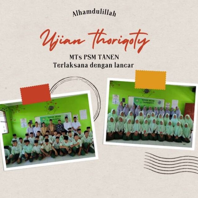 Ujian Thoriqoty Tahun 2023