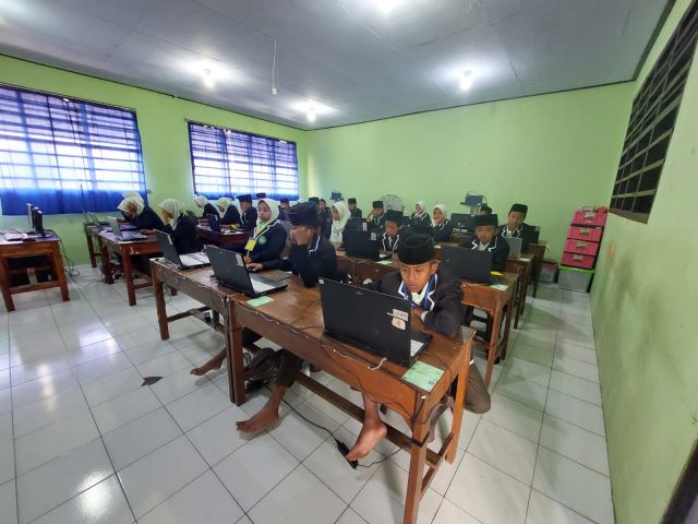 MTs PSM Tanen Sukses Melaksanakan Asesmen Madrasah Tahun Pelajaran 2023/2024